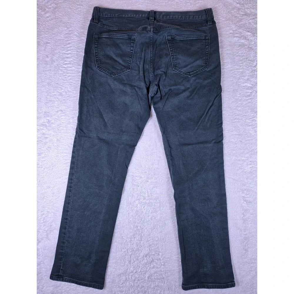 Banana Republic Slim Traveler Mens 34x30 Pants Emerald City Green Stretch Slim